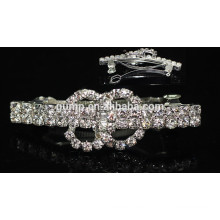 Venta al por mayor Chicas populares brillante Rhinestone Hairgrip Crystal Barrette